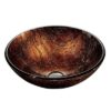 VIGO Vessel Sink Kenyan Twilight Glass