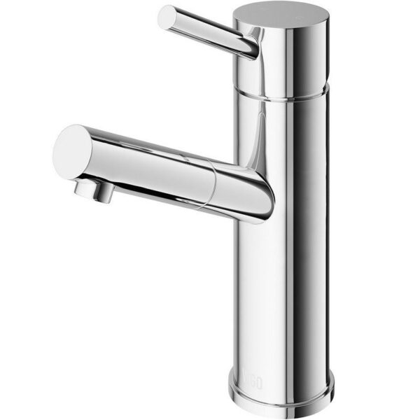 Vigo VG01009MG Noma 7 3-4 Inch Single Hole Bathroom Sink Faucet With Finish: Matte Brushed Gold