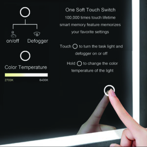 Blossom Lyra - 30'' LED Mirror