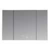 Savera 48 W x 32 H Recessed or Surface-Mount LED Mirror Medicine Cabinet with Defogger