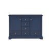 Dukes 48 in. W x 22 in. D Navy Blue Double Bath Vanity