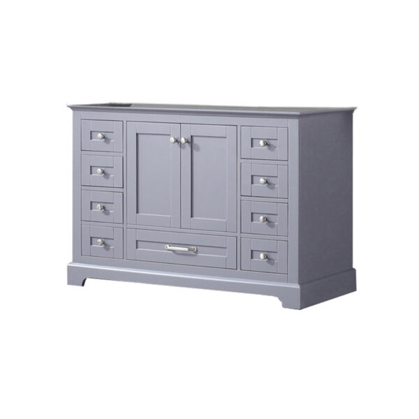 Dukes 48 in. W x 22 in. D Dark Grey Single Bath Vanity