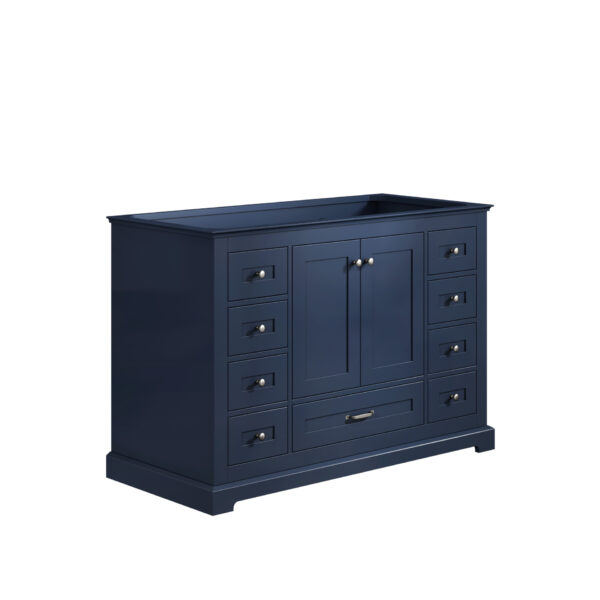 Dukes 48 in. W x 22 in. D Navy Blue Single Bath Vanity