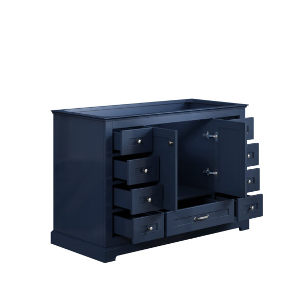 Dukes 48 in. W x 22 in. D Navy Blue Single Bath Vanity