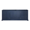 Dukes 84 in. W x 22 in. D Navy Blue Double Bath Vanity