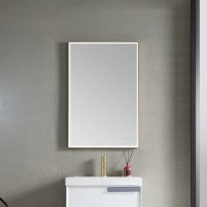 Blossom Stellar - 24" LED Mirror Brush Gold Frame