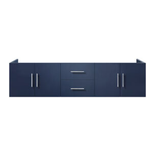 Geneva 72 in. W x 22 in. D Navy Blue Double Bath Vanity