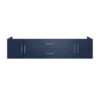 Geneva 80 in. W x 22 in. D Navy Blue Double Bath Vanity