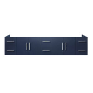 Geneva 84 in. W x 22 in. D Navy Blue Double Bath Vanity