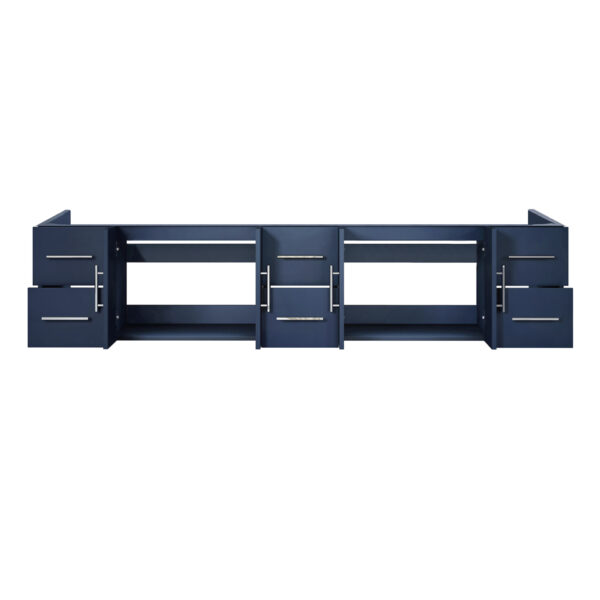 Geneva 84 in. W x 22 in. D Navy Blue Double Bath Vanity