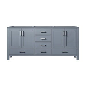 Jacques 60 in. W x 22 in. D Dark Grey Double Bath Vanity