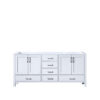 Jacques 72 in. W x 22 in. D White Double Bath Vanity