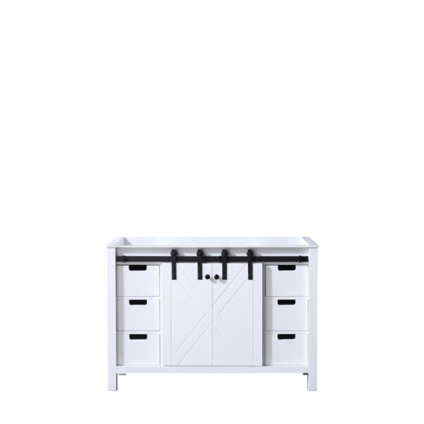 Marsyas 48W x 22D White Bath Vanity