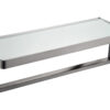 Bagno Lucido Stainless Steel 24 in. Towel Bar in Chrome