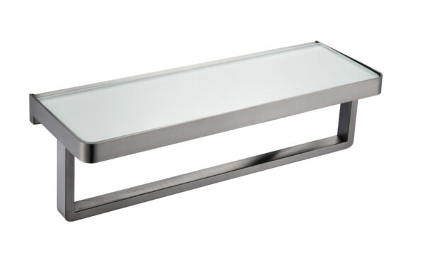 Bagno Lucido Stainless Steel 24 in. Towel Bar in Chrome