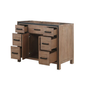 Ziva 48W x 22D Rustic Barnwood Bath Vanity