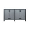 Ziva 60W x 22D Dark Grey Double Bath Vanity