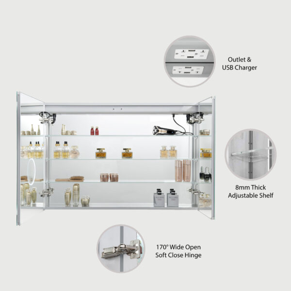 Blossom Asta - 48" LED Medicine Cabinet