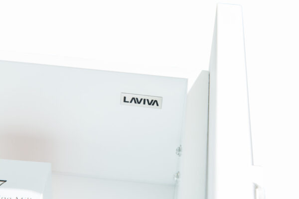 Laviva Nova 32" White Bathroom Vanity with White Ceramic Basin Countertop