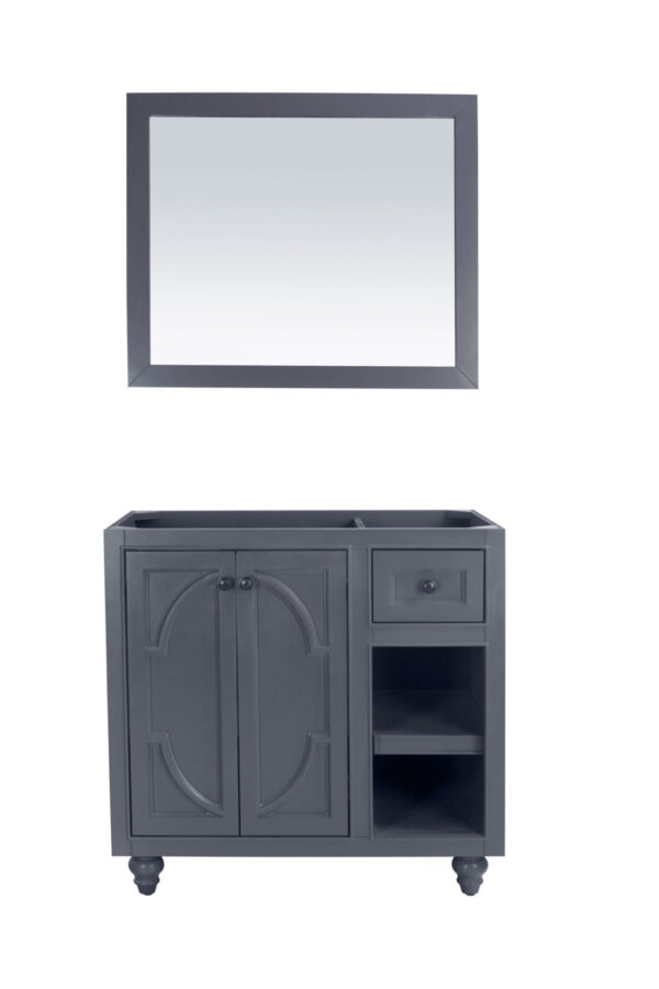 Laviva Odyssey 36" Maple Grey Bathroom Vanity Cabinet