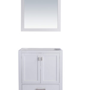 Laviva Wilson 30" White Bathroom Vanity Cabinet