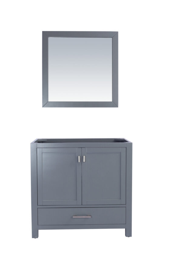 Laviva Wilson 36" Grey Bathroom Vanity Cabinet