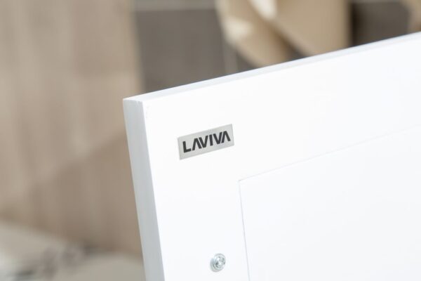 Laviva Wimbledon 36" White Bathroom Vanity with White Carrara Marble Countertop