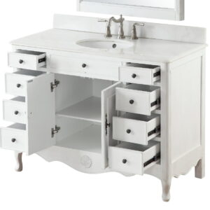 Chans Furniture HF8535 Daleville 46 1/2 Inch Bathroom Sink Vanity