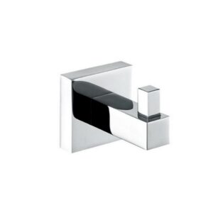 KubeBath 93604 Aqua Piazza Robe Hook in Triple Chrome