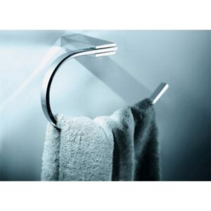 KubeBath 94002 Aqua Fino Towel Ring in Triple Chrome