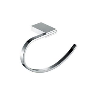 KubeBath 94002 Aqua Fino Towel Ring in Triple Chrome