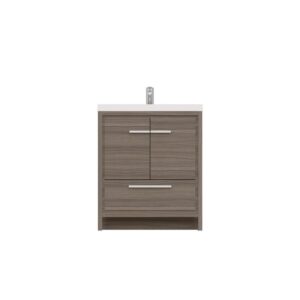 Alya Bath AB-MD630 Sortino 29 1/2 Inch Modern Bathroom Vanity