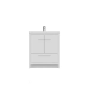 Alya Bath AB-MD630 Sortino 29 1/2 Inch Modern Bathroom Vanity