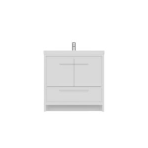 Alya Bath AB-MD636 Sortino 35 3/8 Inch Modern Bathroom Vanity