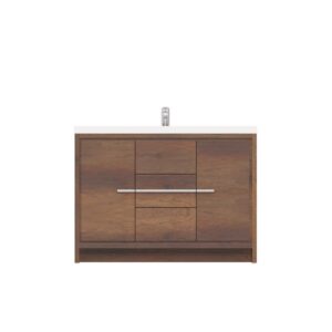 Alya Bath AB-MD648 Sortino 47 1/4 Inch Modern Bathroom Vanity