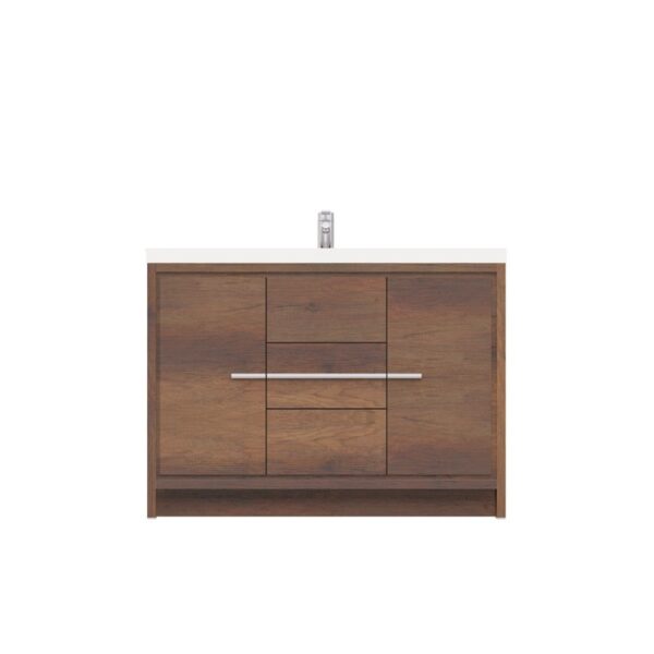 Alya Bath AB-MD648 Sortino 47 1/4 Inch Modern Bathroom Vanity