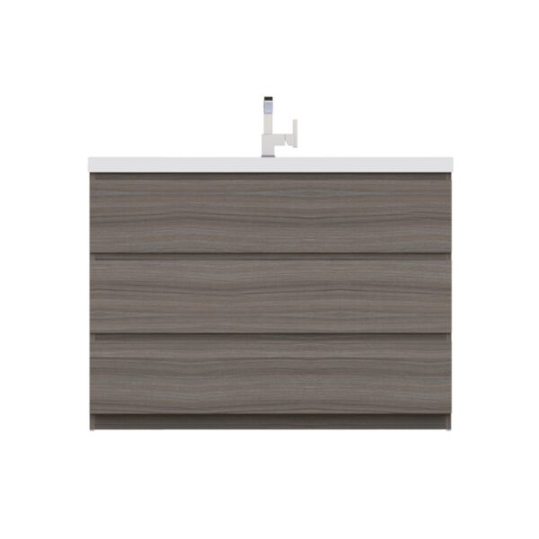 Alya Bath AB-MOA42 Paterno 42 Inch Modern Freestanding Bathroom Vanity