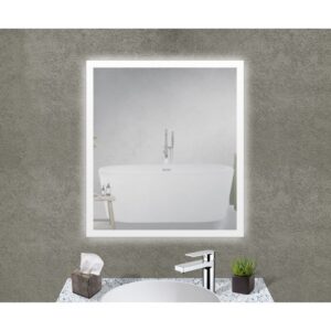 Castello USA ANGELINA2430 Angelina 24 x 30 Inch LED Bathroom Mirror with Touch Button Activation