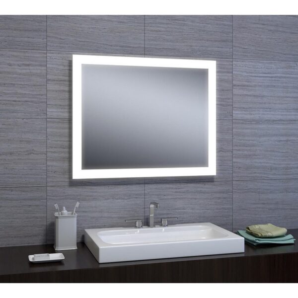 Castello USA ANGELINA2430 Angelina 24 x 30 Inch LED Bathroom Mirror with Touch Button Activation