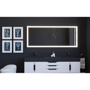 Castello USA ANGELINA3072 Angelina 72 x 30 Inch LED Bathroom Mirror with On/Off Sensor