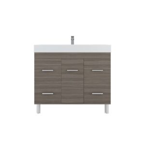 Alya Bath AT-8041-42 Ripley 42 Inch Modern Freestanding Bathroom Vanity