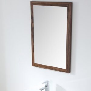 Chans Furniture MIR-409WE24 Adagio 22  Inch Wall Mirror in Espresso