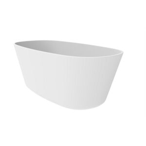 Castello USA CB-GM-8006 Hermosa 70 7/8 Inch Solid Surface Freestanding Bathtub