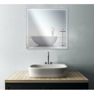 Castello USA DAHLIA3036 Dahlia 30 x 36 Inch LED Bathroom Mirror with Motion