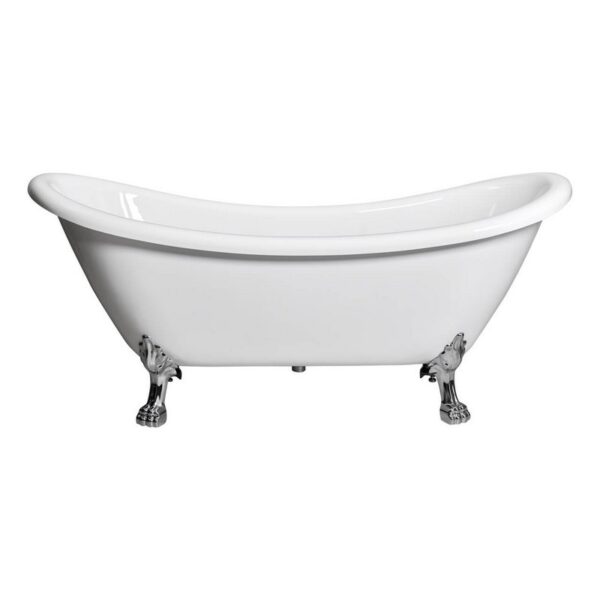 Castello USA CB-26-69-W Daphne 69 Inch Acrylic Freestanding Bathtub - White