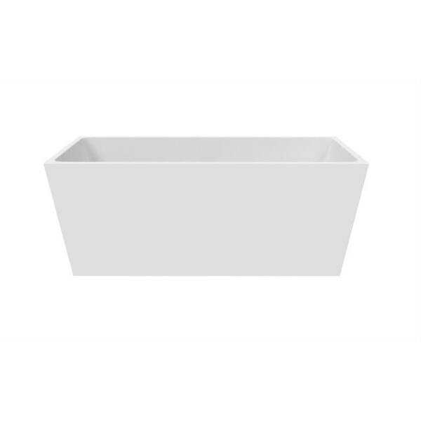 Castello USA CB-37-63 Scarlett 63 Inch Freestanding Tub with Drainer and Overflow