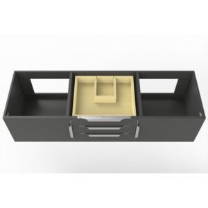 Castello USA CB-ALPINE-60 Alpine 59 1/2 Inch Vanity Base