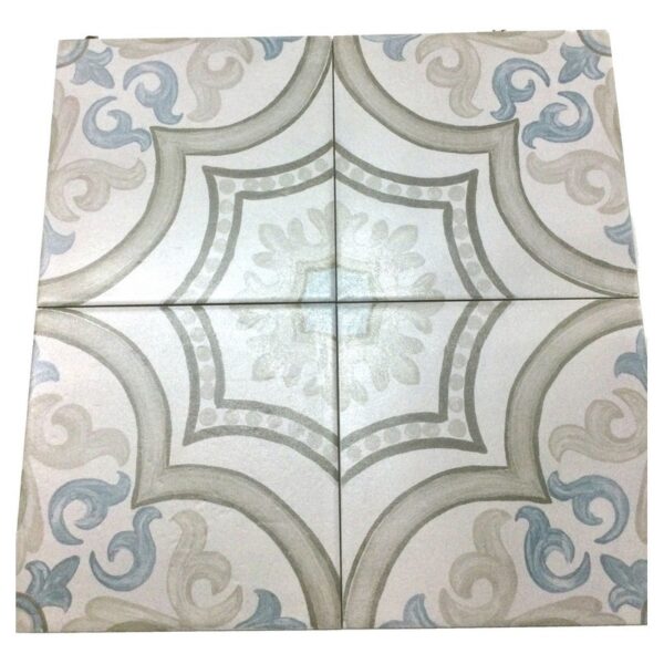 Castello USA CB-DEC-DAZ-8X8 Libya 8 x 8 Inch Porcelain Floor and Wall Tile Square Design - Matte