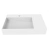 Castello USA CB-GM-2056-30-L Juniper 30 Inch Left Wall Mounted Vessel Bathroom Sink