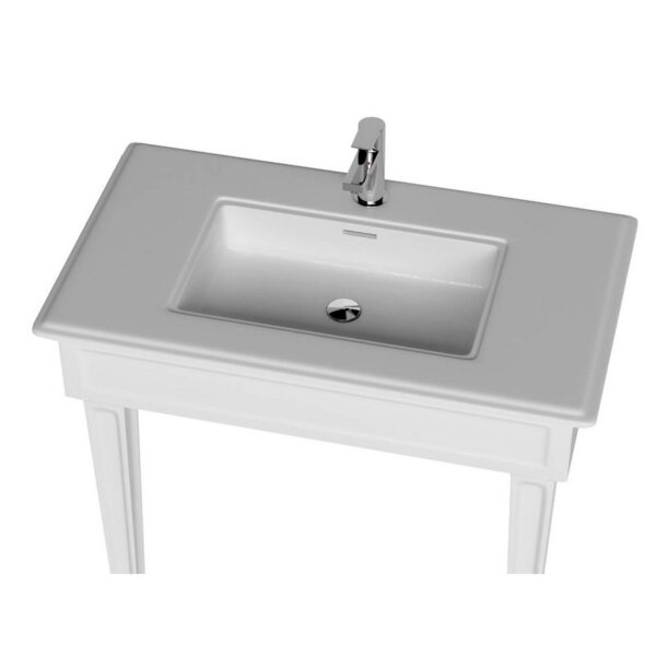 Castello USA CB-ML-900-752-W Parisian 35 1/2 Inch Sink with Designer Legs